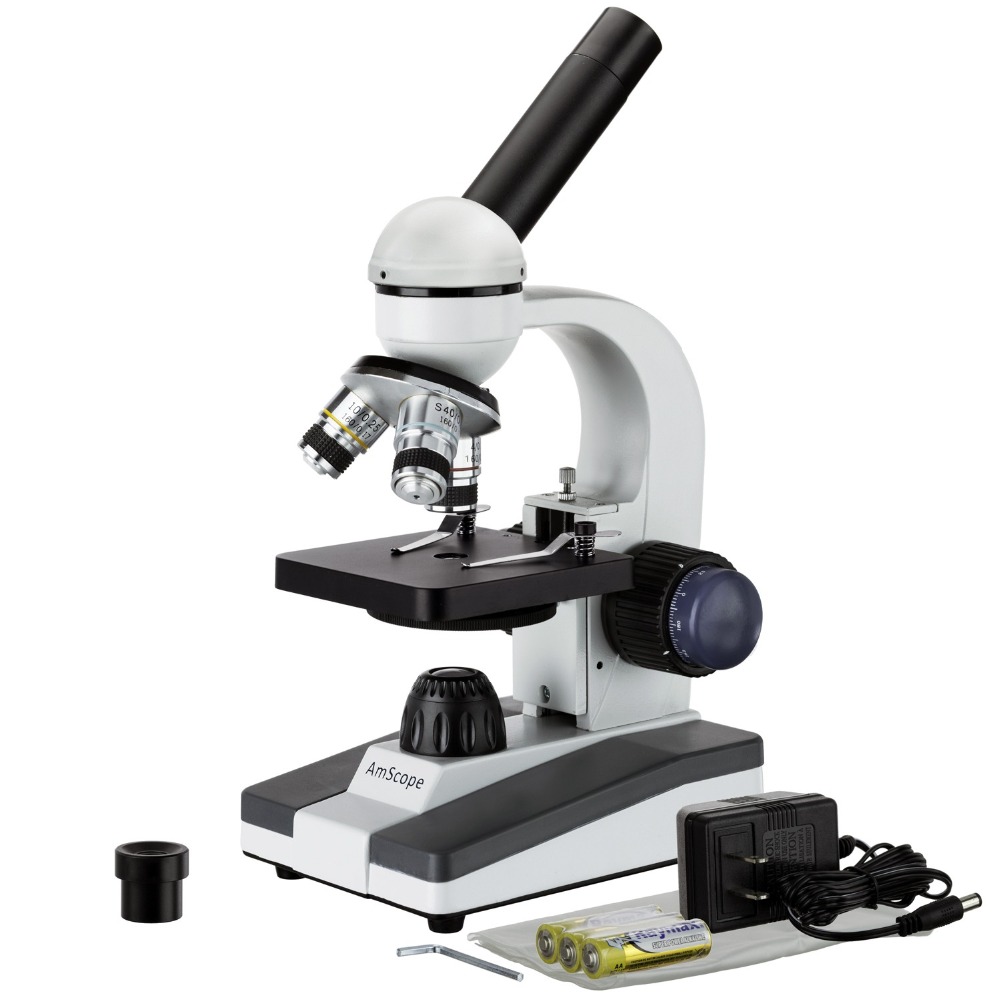 AmScope M150 Series Portable L - đánh giá và giá Microscope Compound 40X