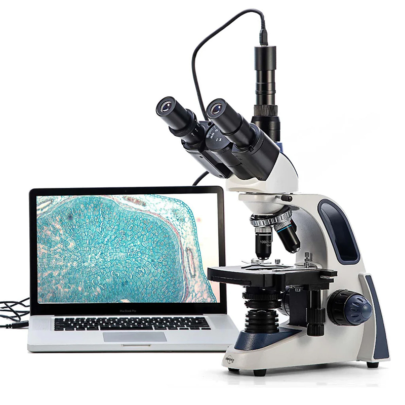 SWIFT SW380T Compound Trinocul - đánh giá và giá Microscope Compound 40X