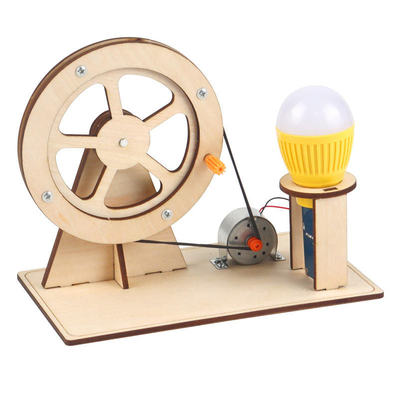 Wooden Hand Generator Kids Sci - đánh giá và giá Science And Invention