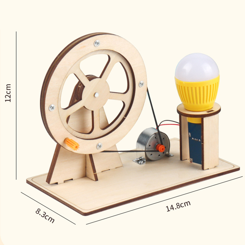 Wooden Hand Generator Kids Sci - đánh giá và giá Science And Invention