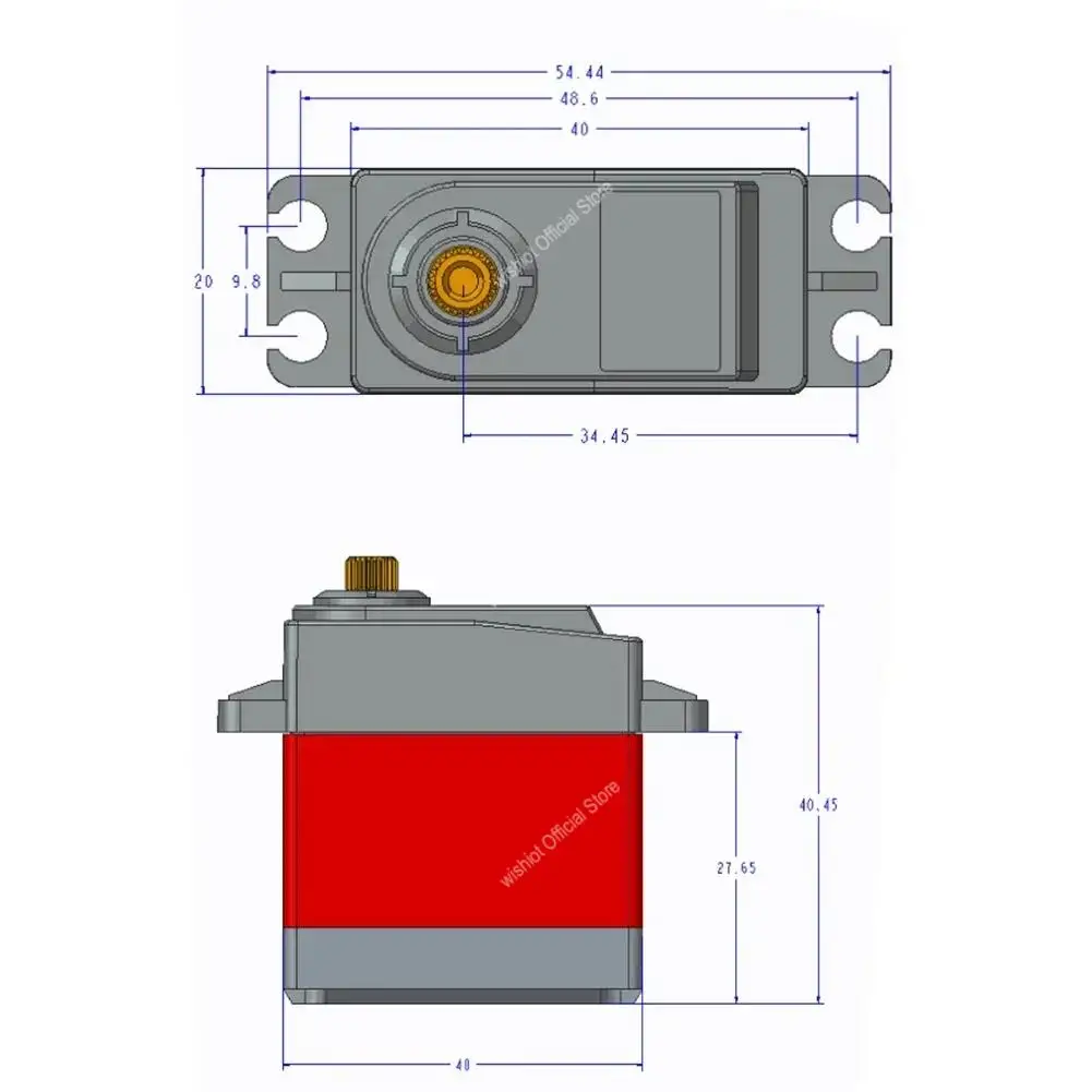 TD-8135MG 35KG Digital Servo 8 - đánh giá và giá Robot Arm Motor